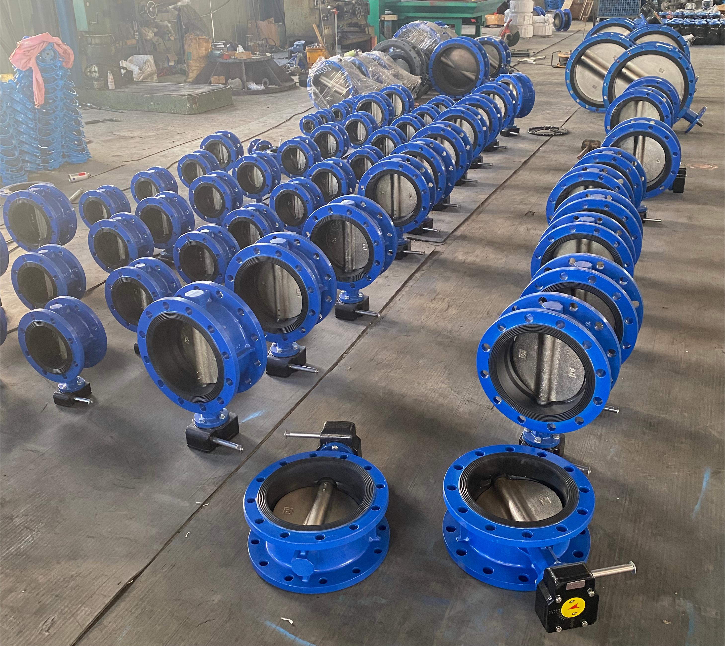 Flange butterfly valve