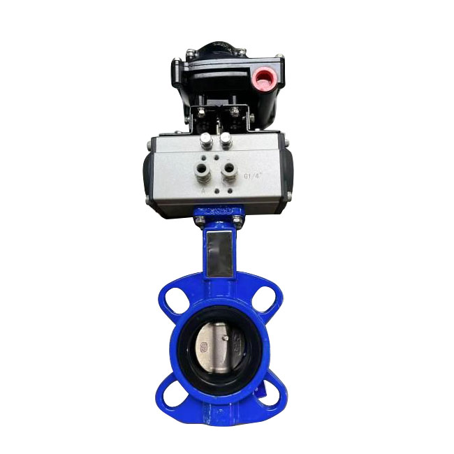 Pneumatic Wafer Butterfly Valve